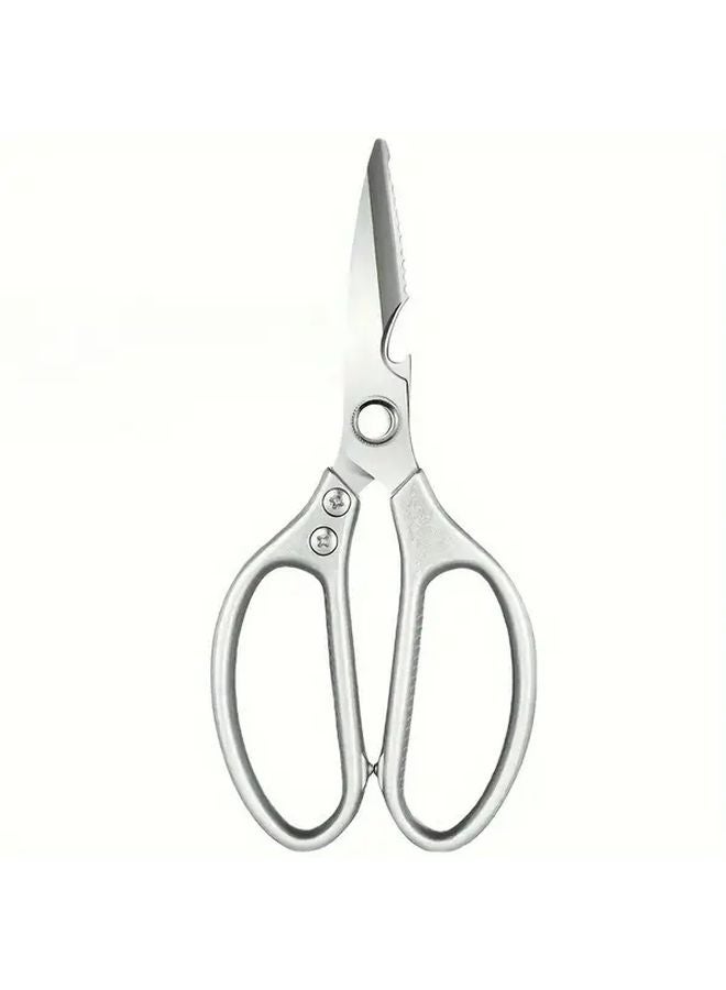 Professional 8 5 Inch Stainless Steel Kitchen Scissors With Aluminum Alloy Handle - Image 4